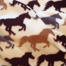 FLEECE SADDLE COVER AND