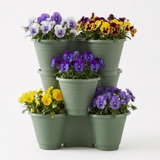 Stackable strawberry planters - stackable,