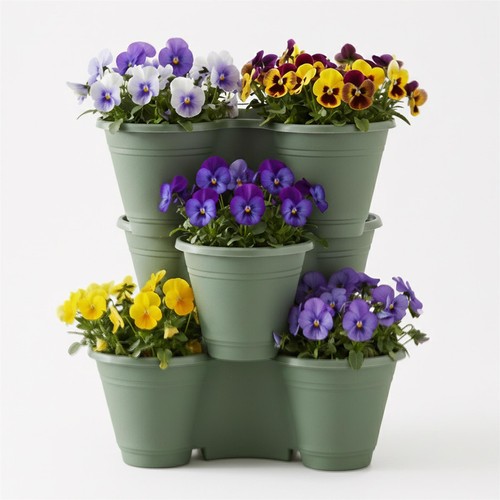 Stackable strawberry planters - stackable,