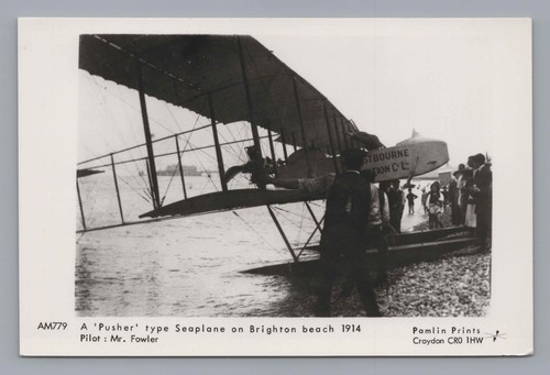 Brighton beach pusher seaplane - pusher,