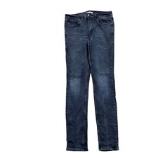 Levis Signature Jeans W32 L34 Mens Navy Blue Skinny Fit Stretch Denim