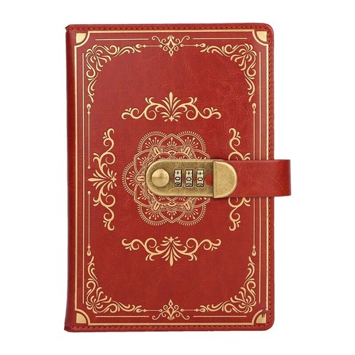 Retro passcode notebook - passcode,