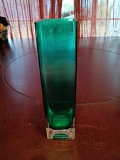 Tall Green Rectangular Glass