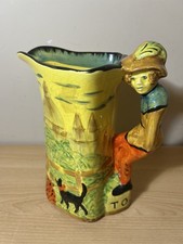 Tall vintage ceramic jug Art