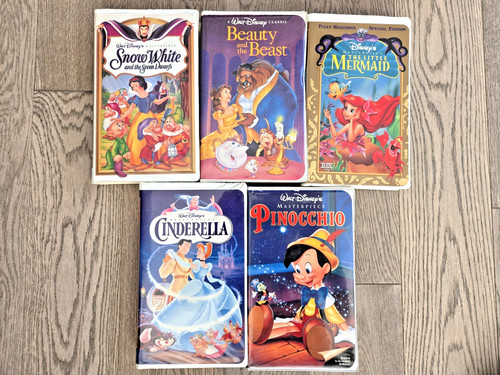 Disney movies vhs tapes - 5, tapes(snow