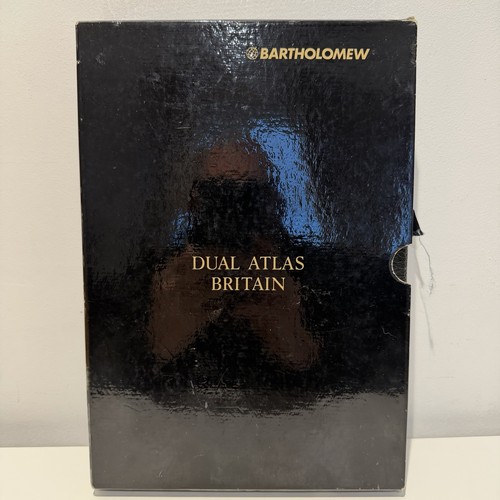 Bartholomew dual atlas britain - bartholomew,