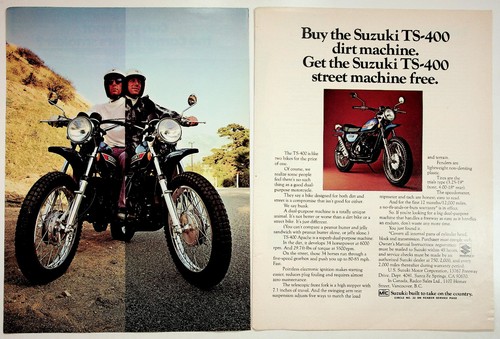 Suzuki 400 dual - suzuki, dual-purpose