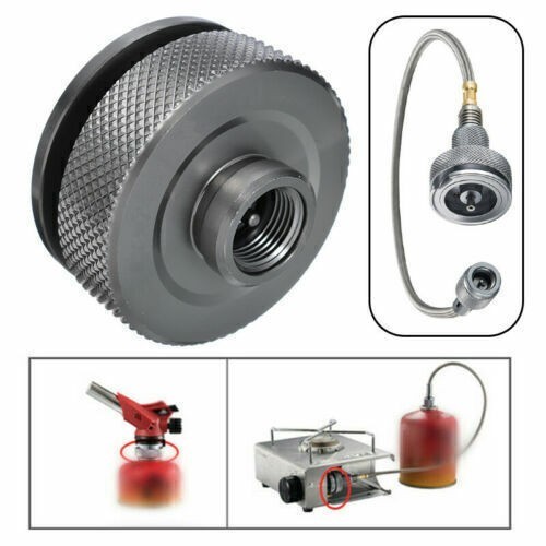 Portable gas bottle - gas, adapter