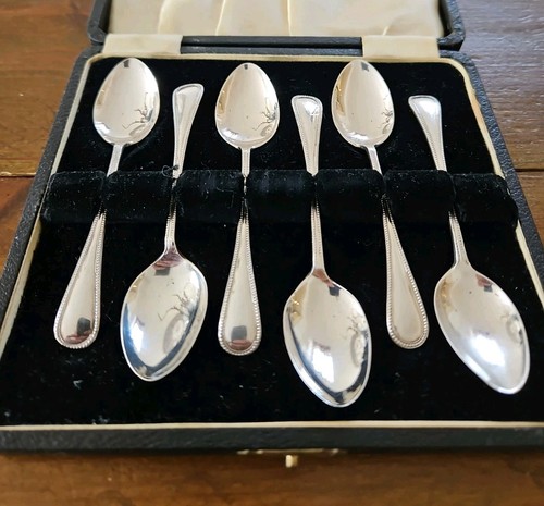 Set six sterling silver - set,