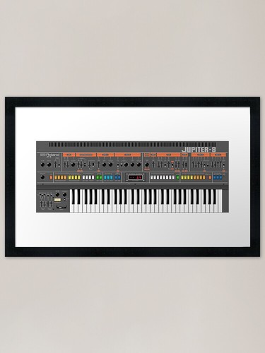 Roland jupiter framed - framed, art