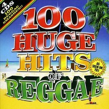 Various Artists : 100 Huge Hits of Reggae CD 4 discs (2008) Fast and FREE P & P