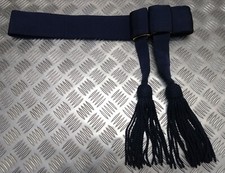 Waist Sash Genuine British Made Forces Issue Officers Navy Blue Ceremony