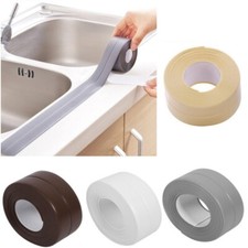 Caulk Tape Bath Kitchen Sealant Strip PVC Self Adhesive Toilet Caulking Sealing