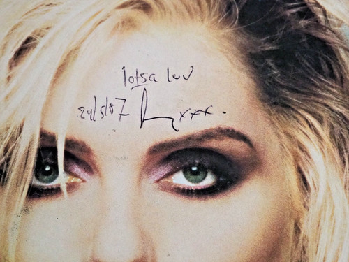 Debbie harry blondie signed - debbie,