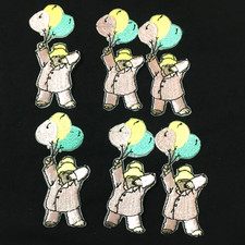 6) Paddington Bear Embroidered