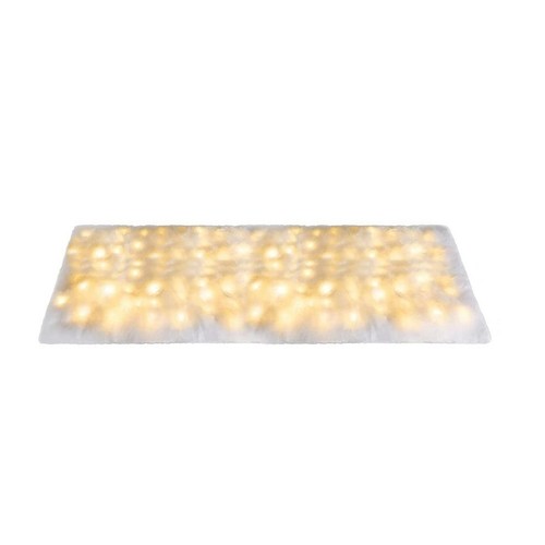 Christmas snow blanket roll - blanket,