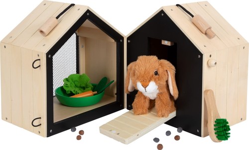Small foot rabbit - hutch, with