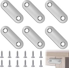6 Pcs Flat Fixing Brackets