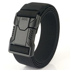 Men Tactical Canvas Belt