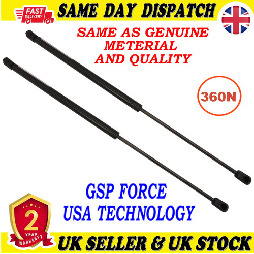 Tailgate boot gas struts - boot,