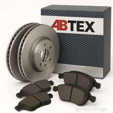 Abtex Rear Brake Vented Discs