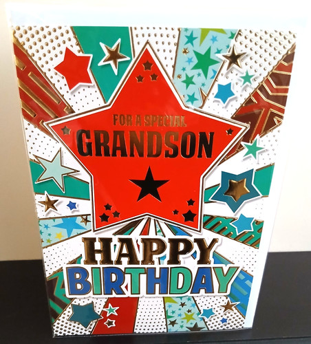 Special grandson birthday - special,