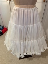 Vintage white petticoat