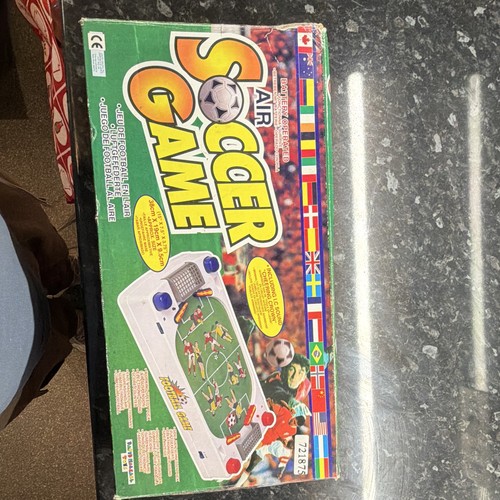 Battery operated air soccer - operated,