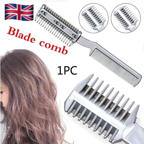Pro barber hair razor - 1x, comb