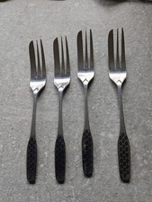 Modernist Viners 4 x Shape Pastry Cake Forks