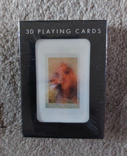 Animal playing cards - 3d,