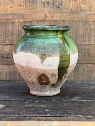 Antique french demi - demi, glaze