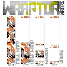 Archery Arrow Wraps - Wraptor Wraps Urban Blaze Camo Print - 13pk