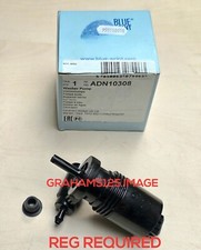 WINDSCREEN WASHER PUMP FITS NISSAN MICRA K12 NOTE PRIMERA BLUE PRINT ADN10308