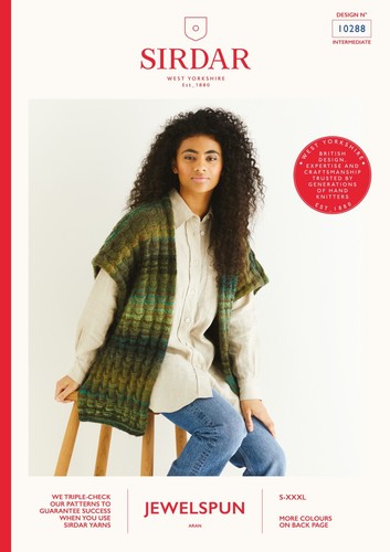 Sirdar jewelspun aran knitting - sirdar,