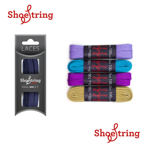 Shoe string flat - shoe, laces