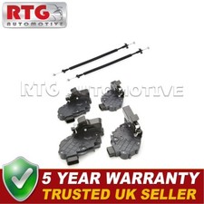 RTG 4x Front Rear Door Actuators + Front Outer Cables Fits Range Evoque Rover