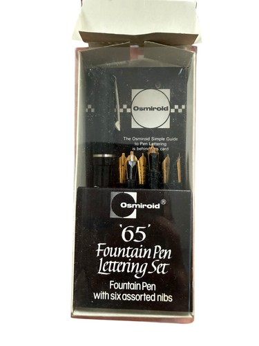 Osmiroid fountain pen - osmiroid, '65'