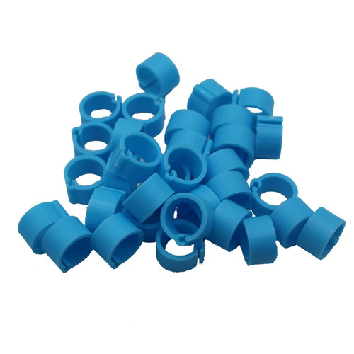 100pcs 8mm bird - leg, rings