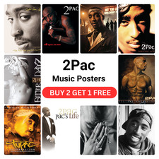 2Pac Music Poster Collection