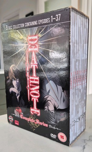 Death note boxset - dvd, region
