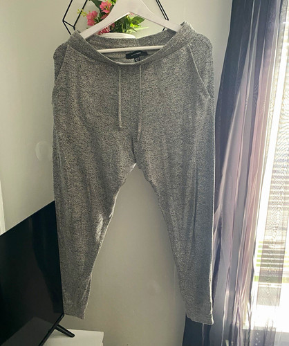 Women grey jogger trousers - grey,