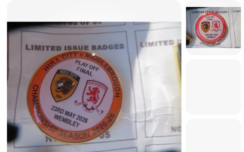 Middlesbrough hull city - hull, rare