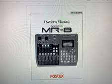 Fostex Mr-8  User Manual