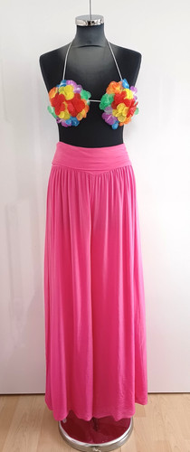 Palazzo silk trousers - silk,
