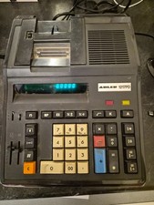 Vintage Adler 1217PD Desk Top Calculator printing Adding Machine W/Cord,Tested