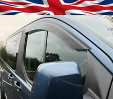 FOR FORD TRANSIT CUSTOM 2012 ON STX WIND DEFLECTORS - VISORS - EXTERNAL FIT UK