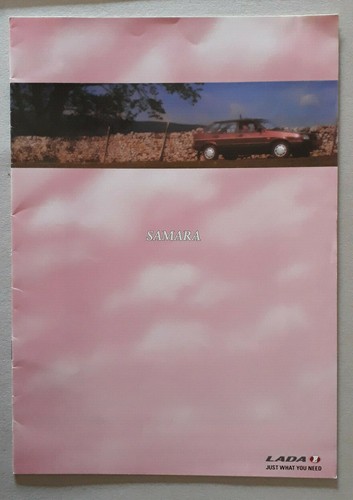 Lada samara brochure - samara,