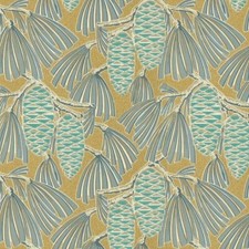 Harlequin - Salinas - Foxley - Kingfisher/Gold - 112127 - Batch AD