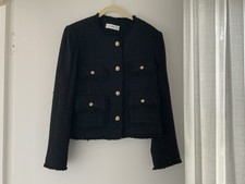 Mango Women's Tweed Jacket Medium